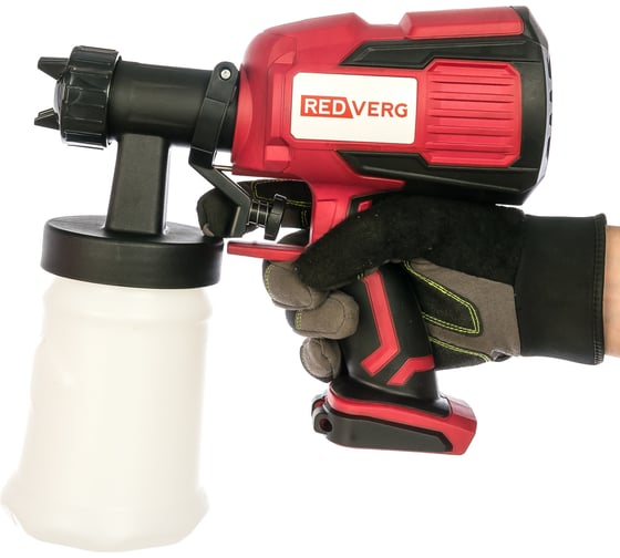 Аккумуляторный краскораспылитель REDVERG RD-PS18V 6628363
