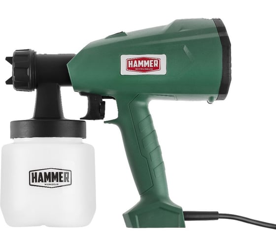 Краскопульт Hammer PRZ350 350 Вт, 0-700 мл/мин, 800 мл вязкость 60 DIN 215279