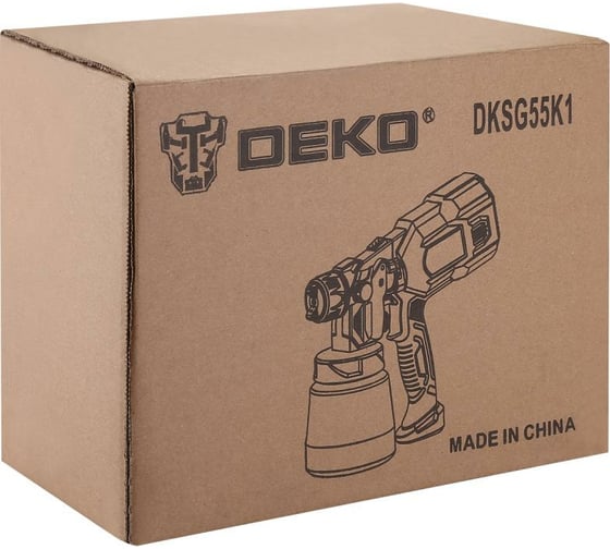 Электрический краскопульт DEKO DKSG55K1 HVLP 018-1043 - выгодная цена .