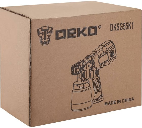 Электрический краскопульт DEKO DKSG55K1 HVLP 018-1043 - выгодная цена ...