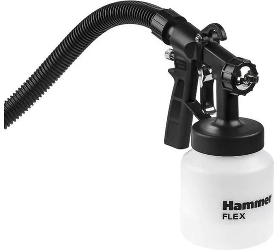 Краскопульт Hammer PRZ500A 500Вт 800мл бак, вязкость до 60 DIN 829090