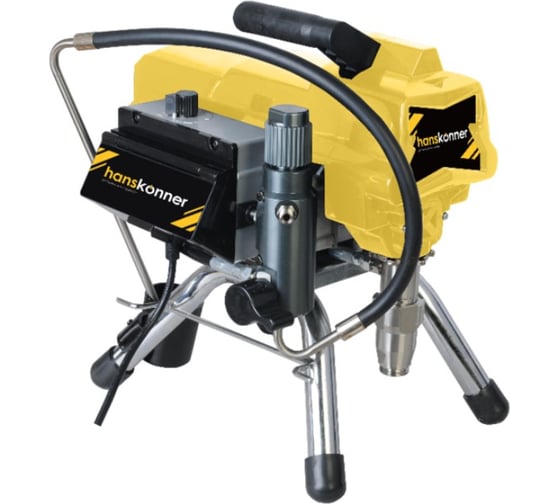 Краскопульт электрический безвоздушный Hanskonner HSG9665V