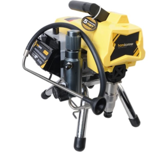 Краскопульт электрический безвоздушный Hanskonner HSG9665V