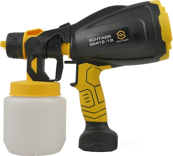 Электрический окрасочной пистолет SCHTAER 220V/50Hz, 650W, сопло 1.8 S641E-18