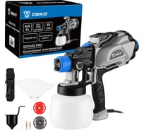 Краскопульт электрический DEKO SGD600 PRO, 1200мл, 600Вт 085-1057