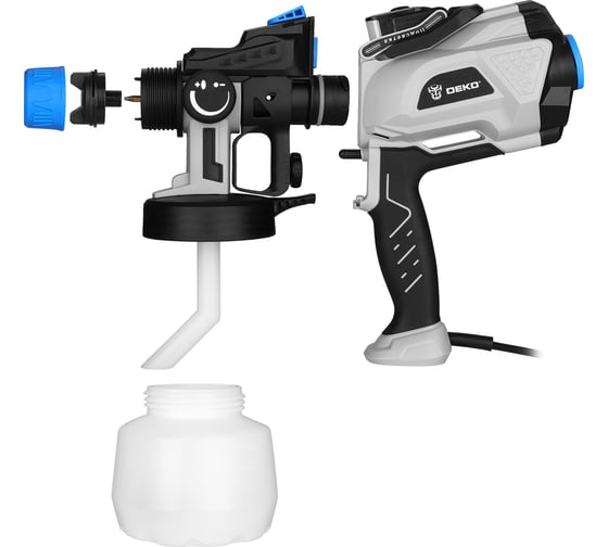 Краскопульт электрический DEKO SGD600 PRO, 1200мл, 600Вт 085-1057