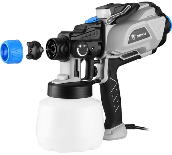 Краскопульт электрический DEKO SGD600 PRO, 1200мл, 600Вт 085-1057