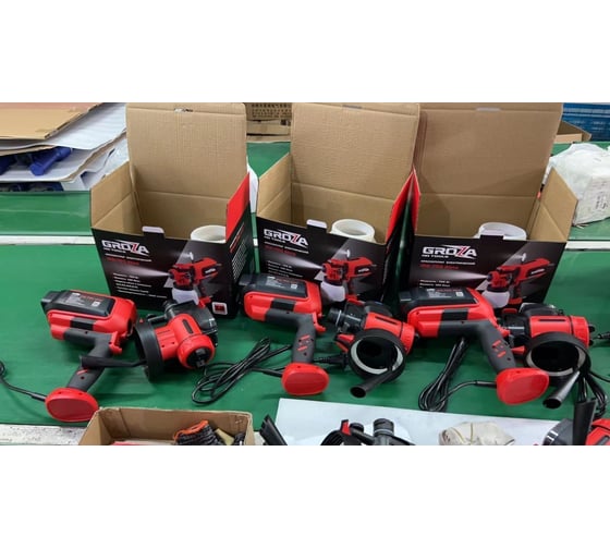 Краскопульт электрический Grozatools iPG-700 akna G1602