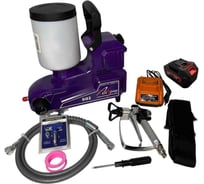 Аккумуляторный краскопульт AktiSpray комплект b1 (1,2 л/мин, 140 бар, 500 Вт, 21 В SG2