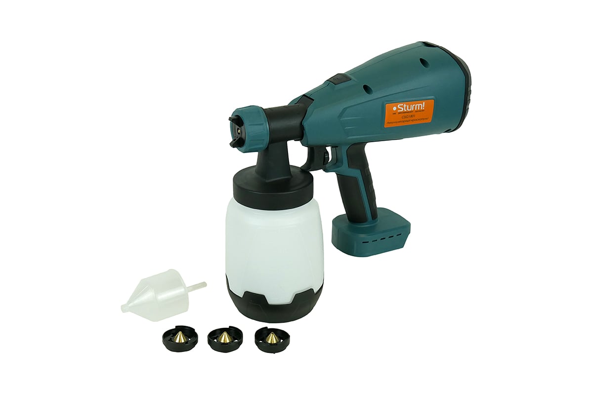 Аккумуляторный краскопульт Sturm CSG1801 - выгодная цена, отзывы ...