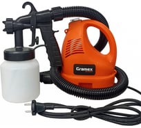 Краскопульт электрический GRAMEX SGH-750 (800 мл/мин, 750 Вт, 140 атм, 0,8 л) (1/4) 026005