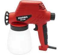 Краскопульт электрический СИЛАЧ КЭ-140 (280мл/мин, 140Вт, 0,8л) (5/100) 024108