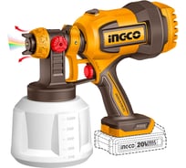 Краскораспылитель аккумуляторный INGCO 20В 800 мл/мин (8) CSGLI20042