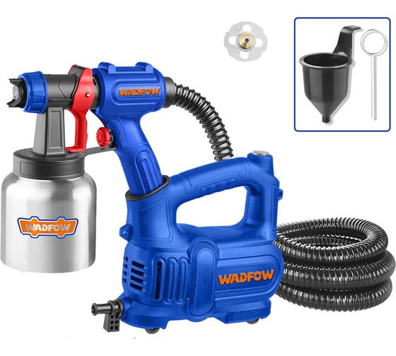 Краскораспылитель WADFOW 550 Вт, 800 мл 4 WEG2A261