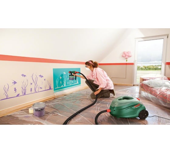 Краскораспылитель Bosch PFS 105 E Wallpaint 0.603.206.201