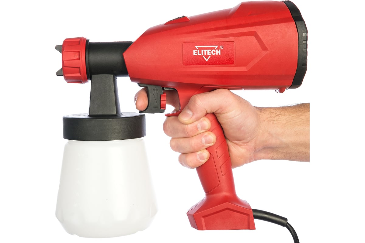 Краскопульт Elitech КЭ 350П - выгодная цена, отзывы, характеристики ...