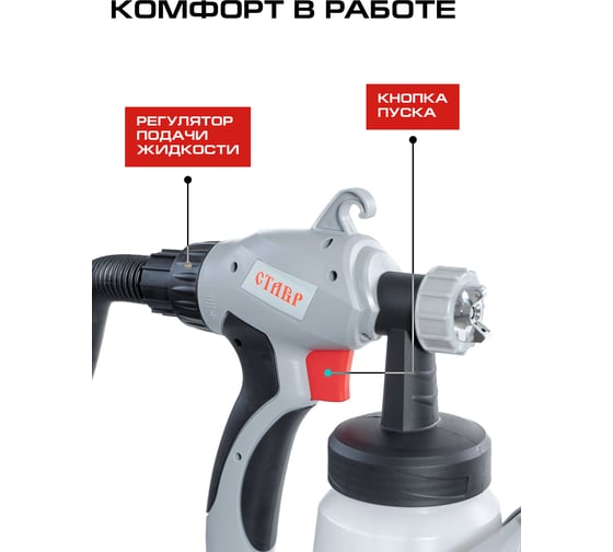 Электрический краскопульт Ставр КЭ-800 9031600016