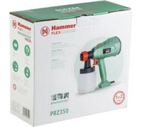 Краскопульт Hammer (13180) 350вт, 0-700 мл/мин,800мл вязкость 60 din PRZ350