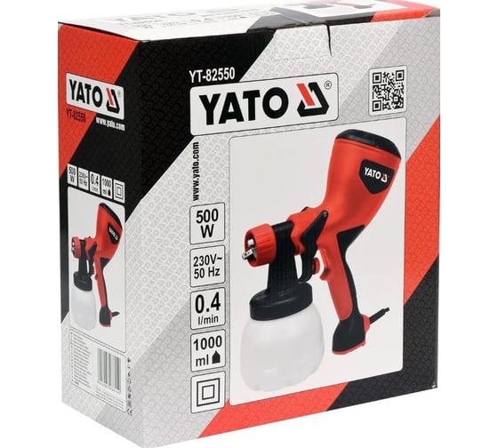 Краскопульт для потолков и стен YATO 500 Вт YT-82550