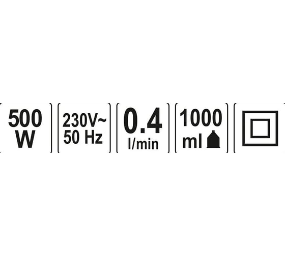 Краскопульт для потолков и стен YATO 500 Вт YT-82550