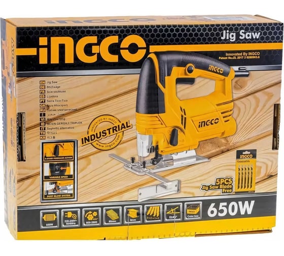Электрический лобзик INGCO JS6508