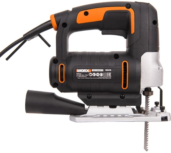 Электрический лобзик WORX 750 Вт, кейс WX479