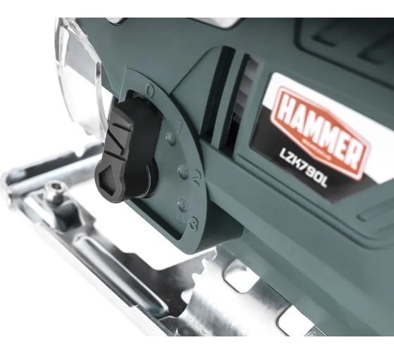 Лобзик Hammer LZK790L 790Вт 0-3000ход/мин 90мм-дер 8мм-мет маятник 630443