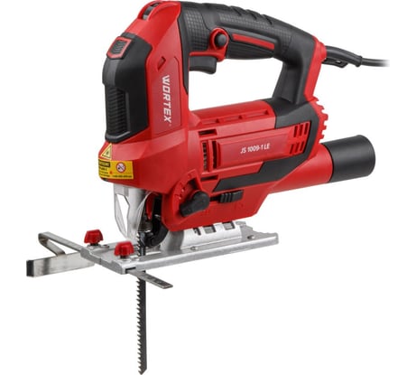 Лобзик электрический WORTEX JS 1009-1 LE в кор. 850 Вт, 500-3000 ход/мин, пропил до 100 мм 1333690