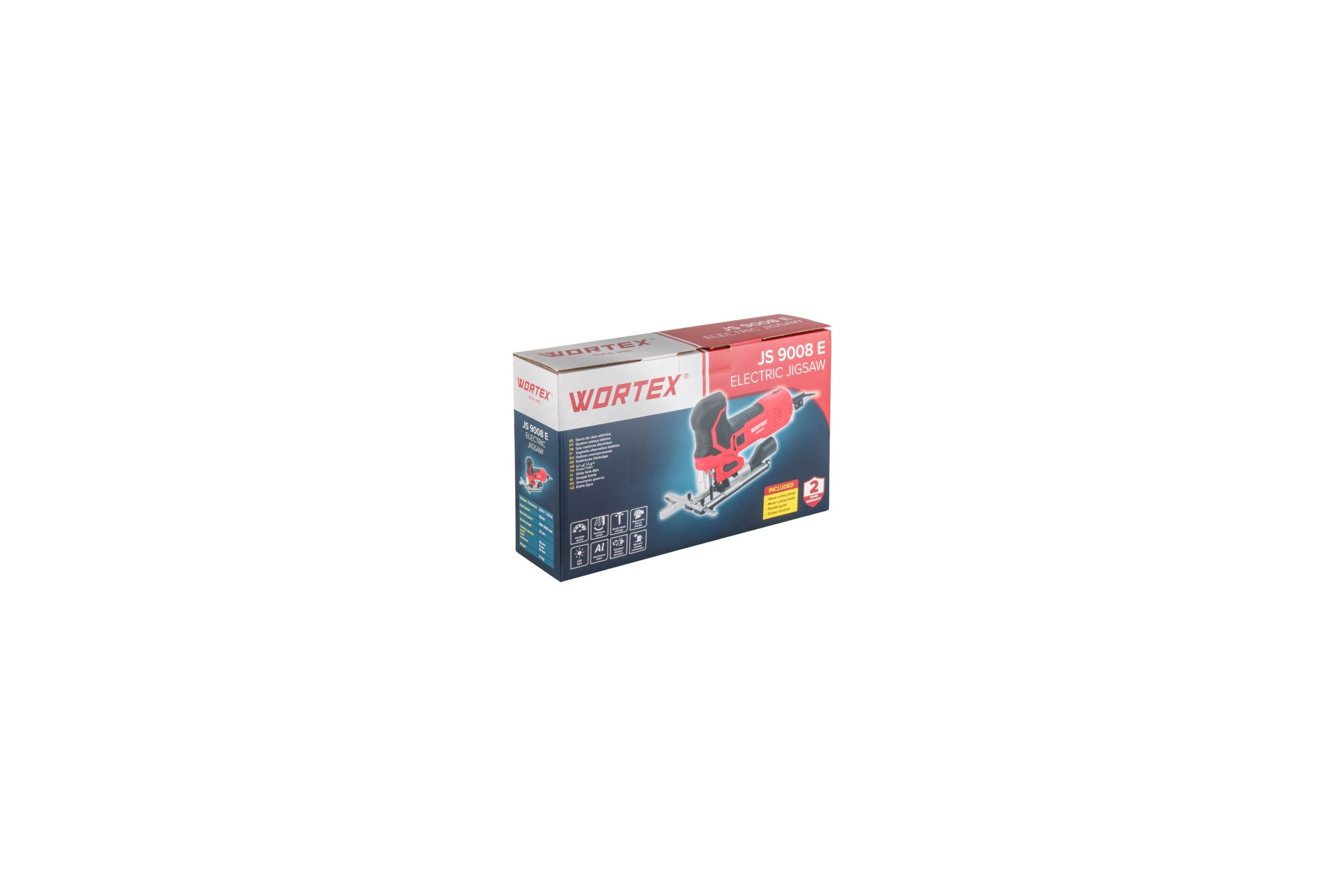 Лобзик электрический WORTEX JS 9008 E в кор. 750 Вт, 800-3000 ход/мин, пропил до 90 мм, грибов. рук. ЦЗ-0136235620 — фото 3