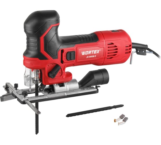 Лобзик электрический WORTEX JS 9008 E в кор. 750 Вт, 800-3000 ход/мин, пропил до 90 мм, грибов. рук. ЦЗ-0136235620 1