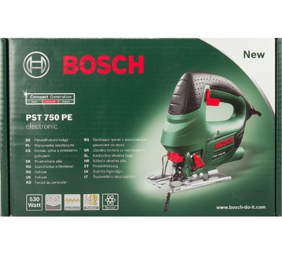 Электролобзик PST 750 PE Bosch 06033A0521