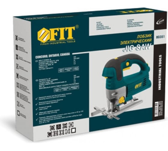 Электрический лобзик FIT JS-651 80351