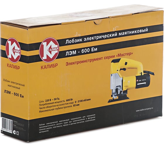 Лобзик Калибр Мастер ЛЭМ 600ЕМ 00000020580