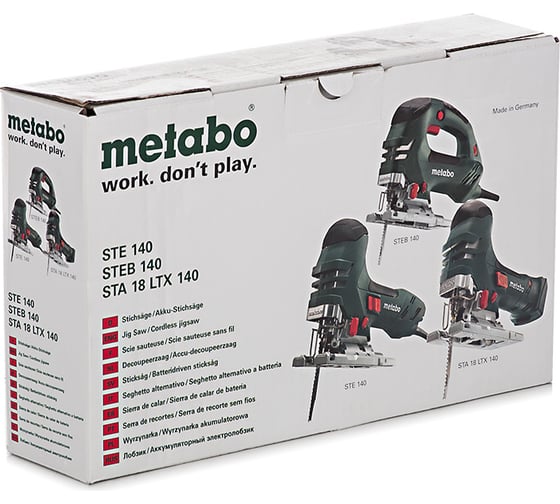 Лобзик Metabo STEB 140 601402000
