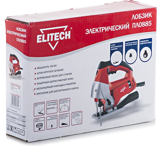 Лобзик Elitech ПЛ0885