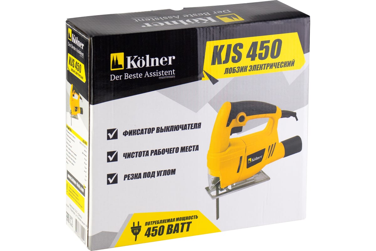 Электрический лобзик Kolner KJS 450 - выгодная цена, отзывы ...