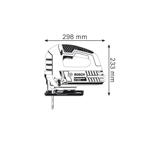 Электрический лобзик Bosch GST 8000 E Professional 0.601.58H.001