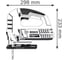 Лобзик Bosch GST 8000 E 060158H000 3