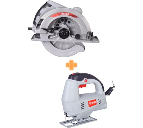 Набор инструментов Ресанта: дисковая пила ДП-190/1800 + лобзик Л-55/600 902/30