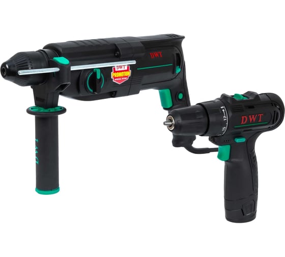 НАбор электроинструмента DWT (SBHP08-26 BMC+ABSP-12 NF-2 BMC) SET-4-DWT