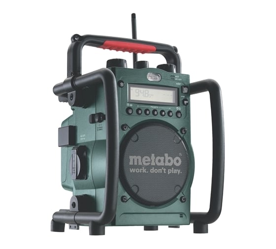Аккумуляторный набор Metabo: угловая шлифмашина W 18 LTX 125 + строительный радиоприёмник RC 14.4-18 690592000