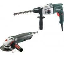 Набор Metabo: комби-перфоратор KHE 2443 + угловая шлифмашина W 11-125 Quick 690593000