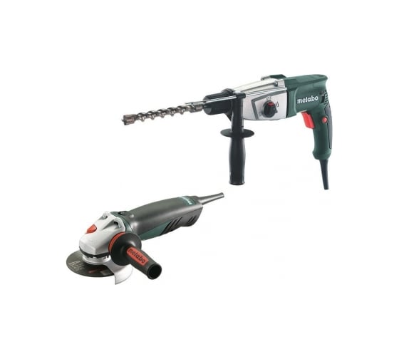 Набор Metabo: комби-перфоратор KHE 2443 + угловая шлифмашина W 11-125 Quick 690593000