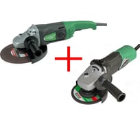 Набор угловых шлифмашин Hitachi: G23SR + G13SB3