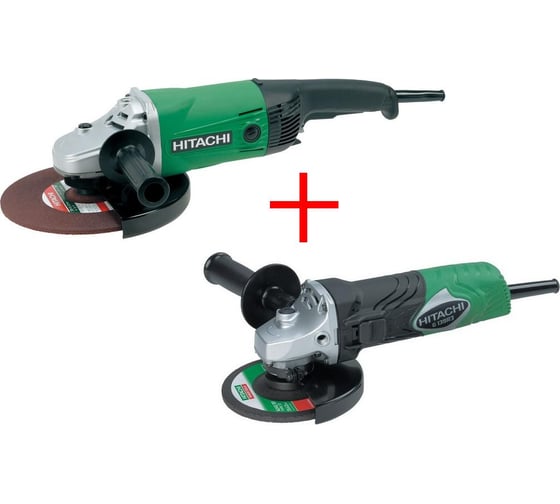 Набор угловых шлифмашин Hitachi: G23SW + G13SR3 1