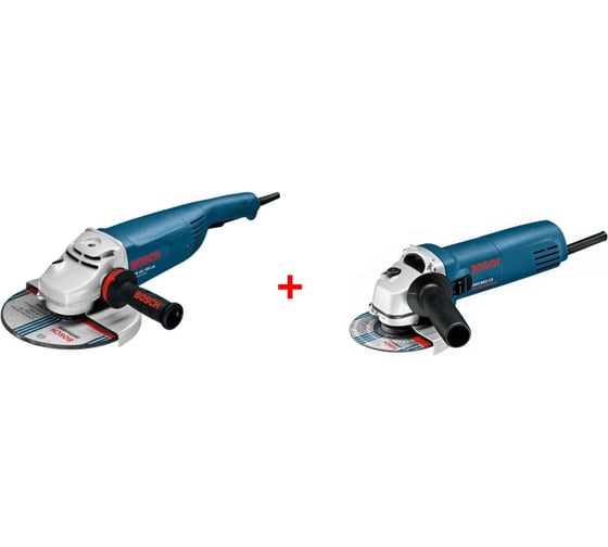 Набор угловых шлифмашин Bosch: GWS 22-230 JH + GWS 850 0.615.990.CF1