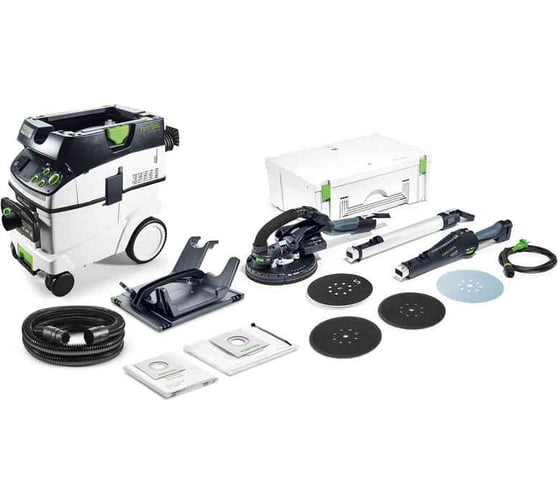 Шлифовальная машинка с пылеудаляющим аппаратом FESTOOL PLANEX IP LHS225-IP/CTM36-Set 575454 1