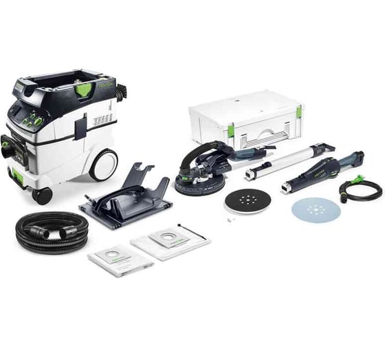 Шлифовальная машинка FESTOOL PLANEX LHS225-SW с пылеудаляющим аппаратом CTM36 Set 575456