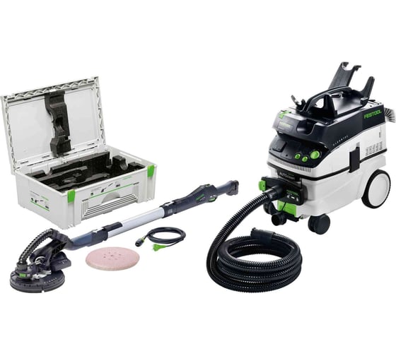 Шлифовальная машинка FESTOOL PLANEX LHS225-SW с пылеудаляющим аппаратом CTL36 Set 575448