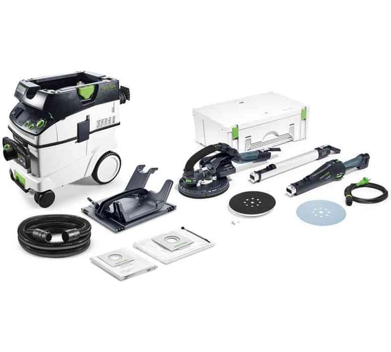 Шлифовальная машинка FESTOOL PLANEX LHS225-SW с пылеудаляющим аппаратом CTL36 Set 575448